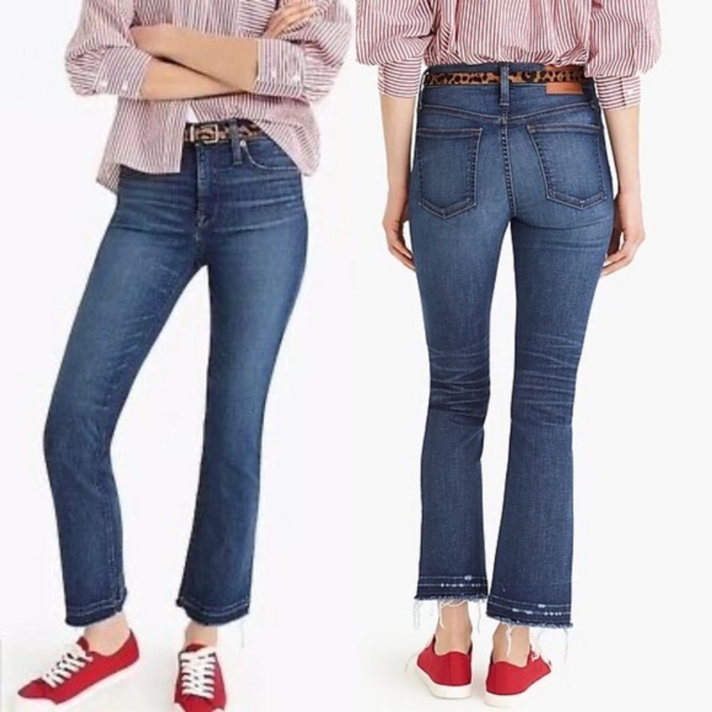 Denim J. Crew Boot Crop Jeans (NWT)